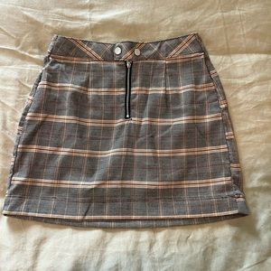 PLAID SKIRT
